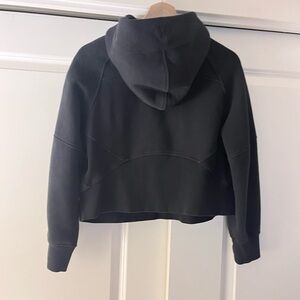 Lululemon Scuba Oversized Half-Zip Hoodie, Black, Size XS/S